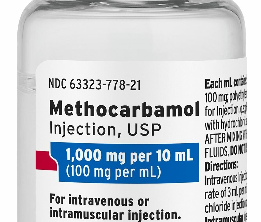 Methocarbamol in a 100 mg per 10 mL vial presentation is now available from Fresenius Kabi.